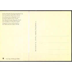 Dronning Margrethe og Prins Henrik - Stender 149 101 692 - Ubrugt