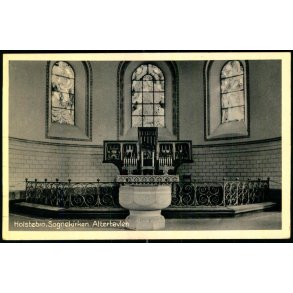 Holstebro - Sognekirke - Altertavle - N�rreport Kiosk 78156 - Ubrugt