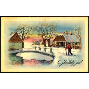 Hans Christian Petersen - Gldelig jul - Serie 83 - Brugt