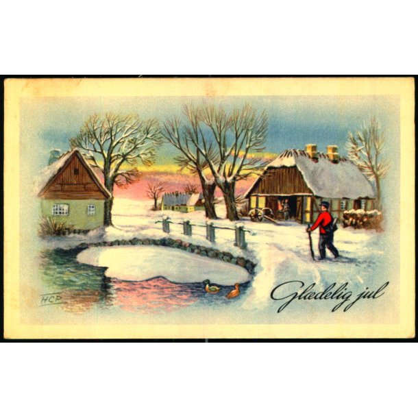 Hans Christian Petersen - Gldelig jul - Serie 83 - Brugt