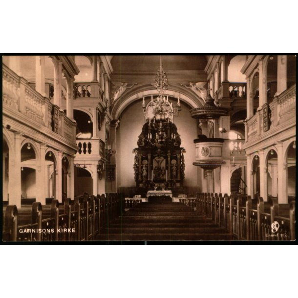 Garnisions Kirke - Chr. Olsen 312 - Ubrugt