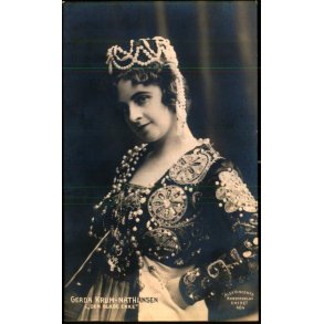 Gerda Krum-Nathansen i Den glade Enke  - Alex Vincent 464 - Ubrugt