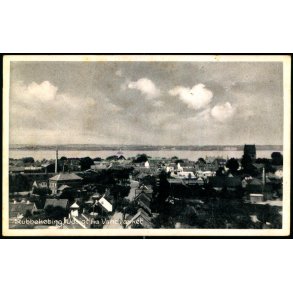 Stubbek�bing - Udsigt fra Vandv�rket - Niels Bruuns Bogh. 66700 - Ubrugt