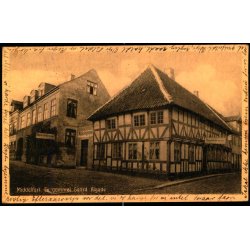 En gammel Gaard - Middelfart - Algade - Carl S. Ladehoffs Bogh. 12515 - Brugt