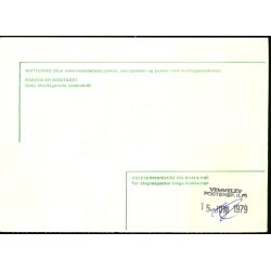 Adressekort med Postopkrvning fra Kastrup - 10 og 5  kr. Rigsvben - 1kr M. 12 - 8 - 73