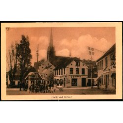 Parti ved Kirken - Forlag J. Boisen u/n - Ubrugt