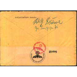 Censurbrev fra Tyskland  3 - 7 - 40 - Til Kbenhavn