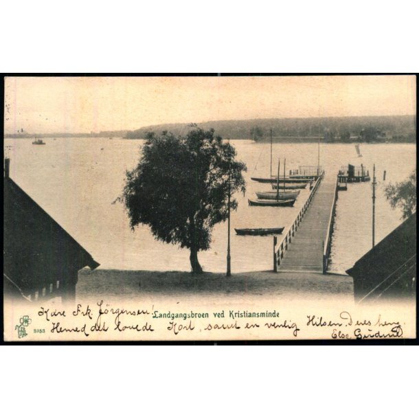 Landgangsbroen ved Kristiansminde - Peter Alstrup 3353 - Brugt