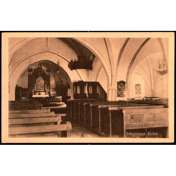 Bregninge Kirke - Chr. G. Kielberg 19309 - Ubrugt