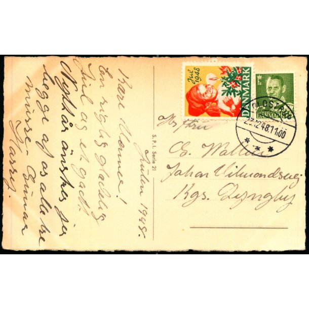 1948 p Postkort