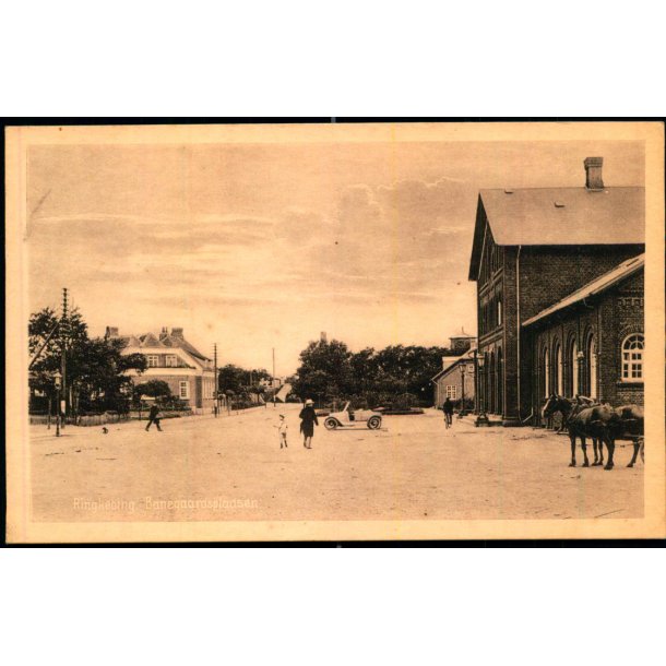 Ringkbing - Banegaardspladsen - N.P. Holms Bogh. 40250 - Ubrugt