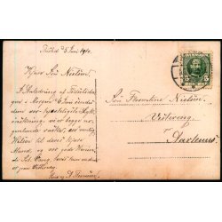 Thisted 5. Juni 1910 - Fotokort u/n - Brugt