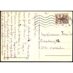 Bornholm - Hammershus Ruiner set fra st - Colbergs Bogh. 8225 - Brugt