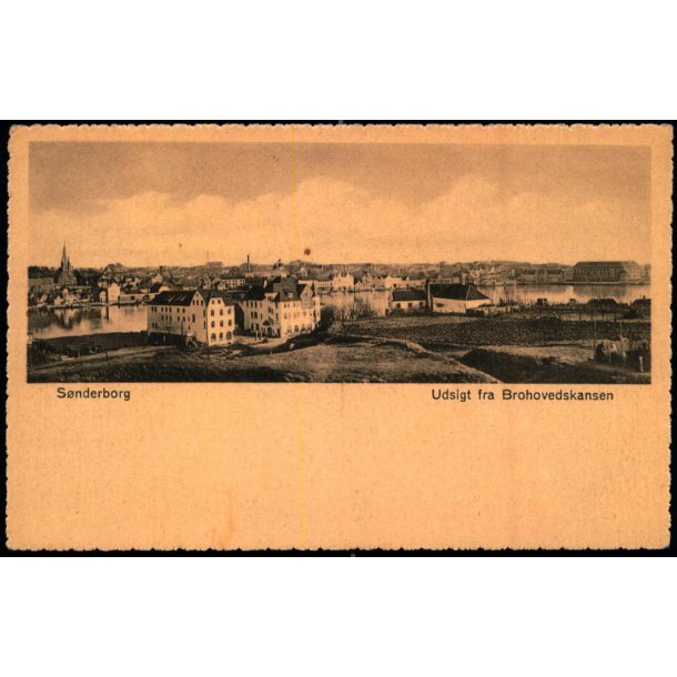 S�nderborg - Udsigt fra Brohovedskansen - C.C. Biehl u/n - Ubrugt