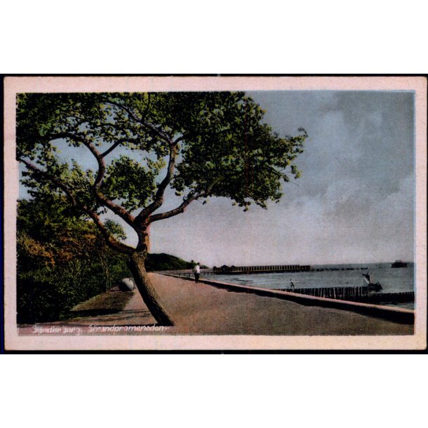S�nderborg - Strandpromenaden - Rudolf Olsen 1292 - Ubrugt