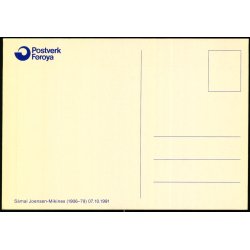 S&agrave;mal Joensen - Mikines - Postverk Froya u/n - Ubrugt