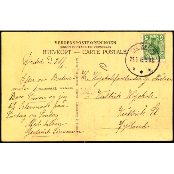 Krabbesholm - H�jskole - Ludvig Christensen u/n - Brugt