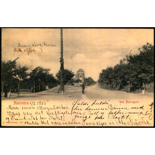 Holstebro - Ved N�rreport - C. St. 1377 - Brugt