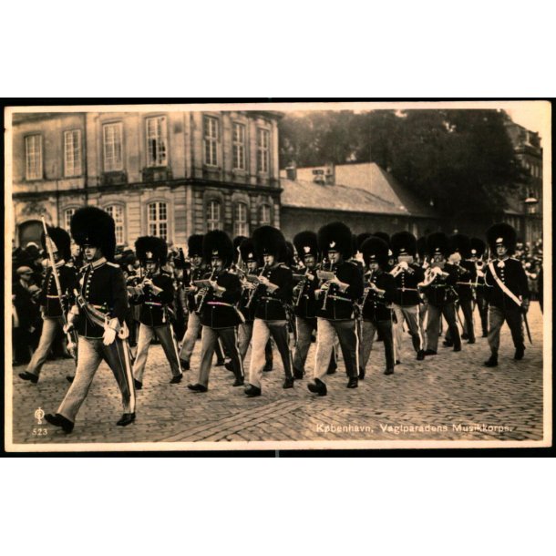 Kbenhavn - Vagtparadens Musikkorps  - Chr. Olsen 523 - Brugt