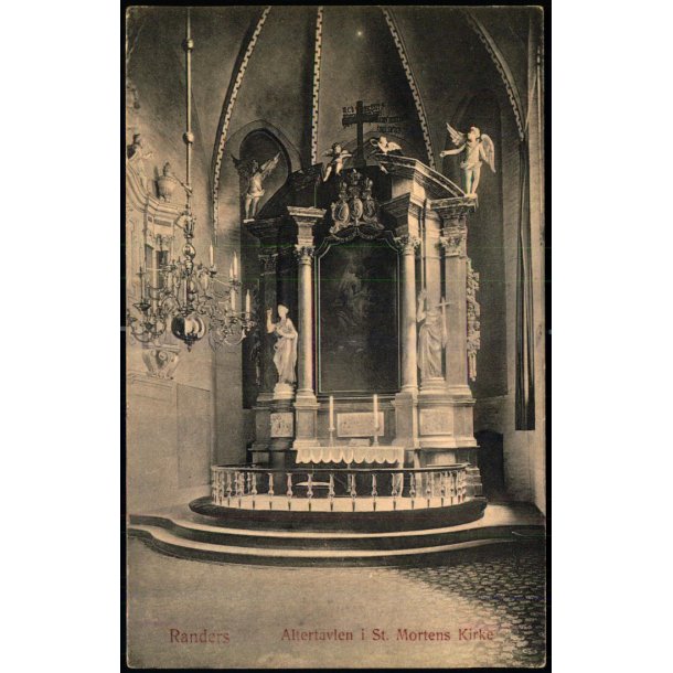 Randers - Altertavlen i Sct. Mortens Kirke - J.M. Jensen 190 - Brugt