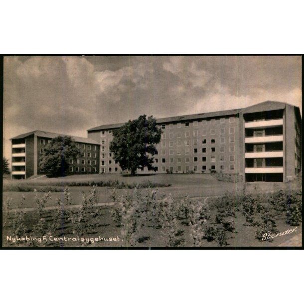 Nyk�bing F. - Centralsygehuset - Stender N. 358 K - Ubrugt