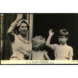 Dronning Elizabeth  - Prince Charles - Prinsesse Anne - Ubrugt