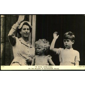 Dronning Elizabeth  - Prince Charles - Prinsesse Anne - Ubrugt