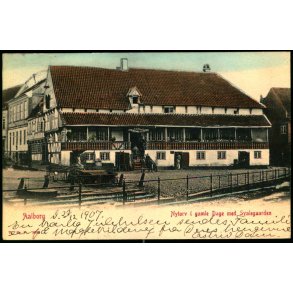 Aalborg - Nytorv i gamle Dage med Svalegaarden - W.K.F 2557