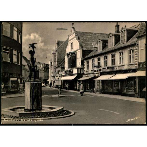 Nakskov - S�ndergade - Stender N. 1029 - Ubrugt