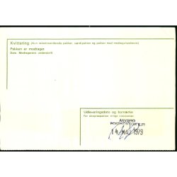 Adressekort med Postopkrvning fra Brovst - 2 og 2x5  kr. Rigsvben - 150 re M. - 12 - 5 - 79