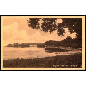 Nysted - Parti ved Aalholm - Nysted Bogh. 61523 - Ubrugt