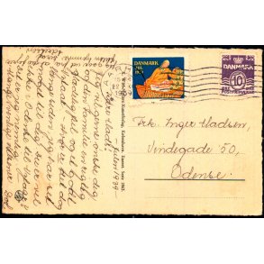 1939 p Postkort
