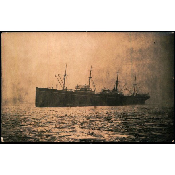 Skib - Fotokort u/n - Ubrugt