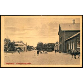 Ringkbing - Banegaardspladsen - N.P. Holms Bogh. 40250 - Ubrugt - Har vret klbet op !