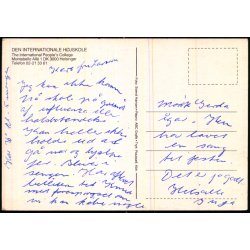 Den Internationale H�jskole - Helsing�r - ABC u/n - Ubrugt