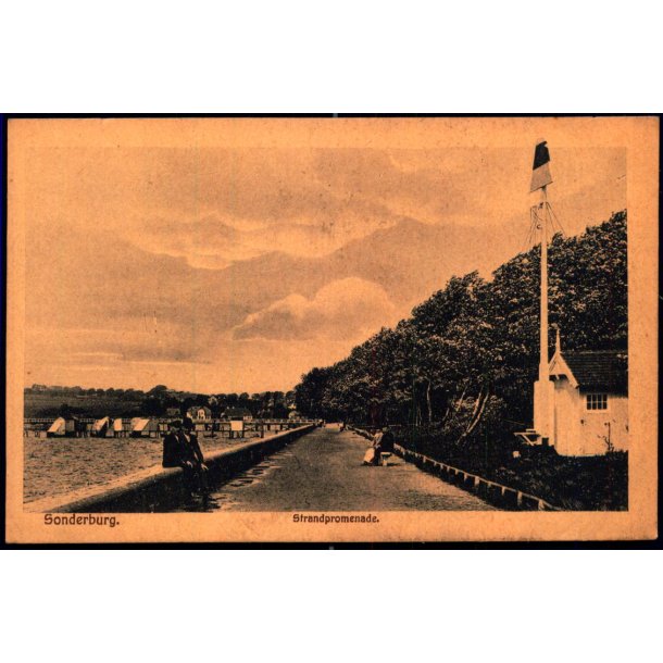 Sonderburg - Strandpromenade - Th. Lau 422 - Ubrugt