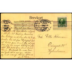 Middelfart set fra Kongebroskoven -  u/n - Brugt