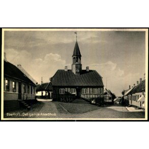 Det gamle Raadhus - Ebeltoft - Elles Bogh. 67306 - Ubrugt