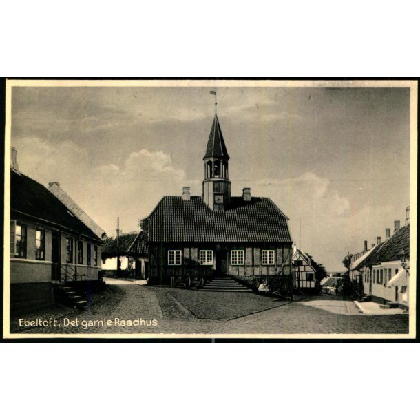 Det gamle Raadhus - Ebeltoft - Elles Bogh. 67306 - Ubrugt