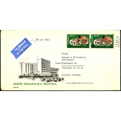 Luftpost Brev fra Kenya til Tyskland - 24 - 9 - 73