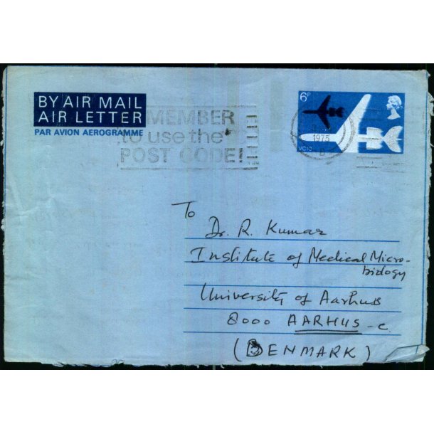 Luftpost Brev fra Irland til Danmark - 3 - 3 - 75