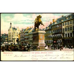 K�benhavn - H�jbroplads med Absalons Statue - C.R. 87 - Brugt