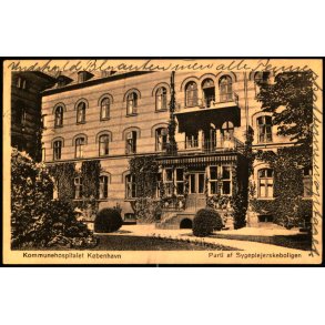 Kommunehospitalet Kbenhavn - Parti af Sygeplejeboligen - Donsbjerg u/n - Brugt