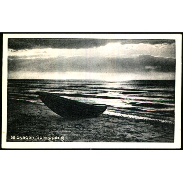 Gl. Skagen - Solnedgang - Nielsens 68754 - Ubrugt