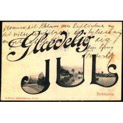 Gl�delig Jul - Stubbek�bing - G. Bruun Eneret u/n - Brugt