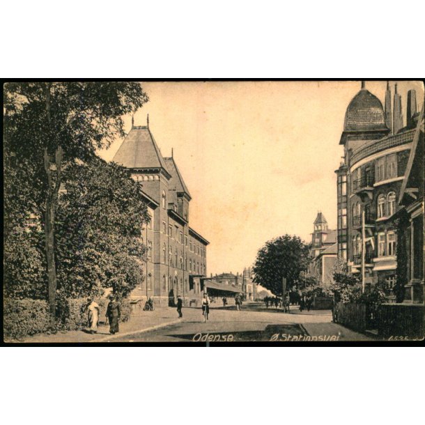 Odense - �. Stationsvej - Flensborg Magasinet ved Knud M�ller 6535 - Brugt