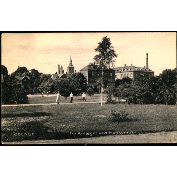 Odense - Fra Anl�get ved Munkemose - Stender 13414 - Brugt