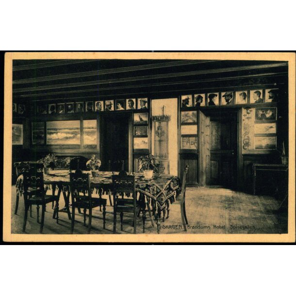 Skagen - Br�ndums Hotel - Spisesalen - Skagen Kortforlag 25801 - Ubrugt