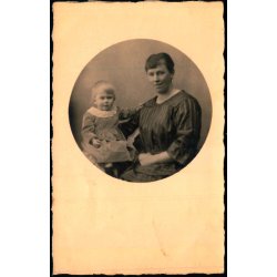 Fotokort Ukendt - Mor og Barn - Ubrugt