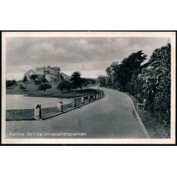 Aarhus - Parti fra Universitetparken - Stender �. 439 - Ubrugt